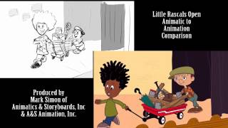 Rascals Animated Credits Comparison [upl. by Yelhs315]