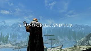 Skyrim Roleplay Khajiit Bard  A SONG OF ICE AND FUR Teaser [upl. by Stuppy]