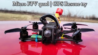 Betaflight 45 GPS rescue tryout [upl. by Mistrot12]