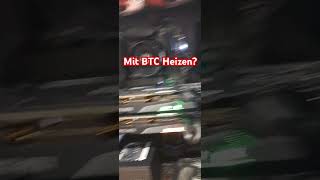 Bitcoin Minig Heizung btc Mining miner bitcoin computer computerservice [upl. by Kcerb]