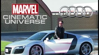 EVERY Audi in the MARVEL Cinematic Universe MCU [upl. by Ruhtracm79]