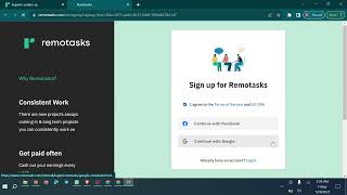 Remotask Account ID Creation Process [upl. by Anaujal765]