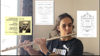 Best flute exercises to improve your technique Taffanel Moyse Reichert… [upl. by Latt]