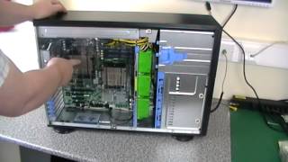 Server Case UK  Review of Supermicro SuperServer 7047R Server Build [upl. by Lessard]