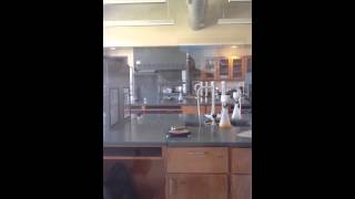 Nitrogen Triiodide Class Demonstration [upl. by Tserrof]