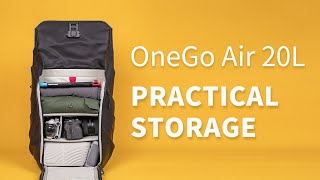 PGYTECH OneGo Air Backpack｜Whats in OneGo Air 20L Backpack [upl. by Roon]