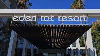 A tour of the All Inclusive Eden Roc Resort Hotel Rhodes in 4K [upl. by Yrakaz899]