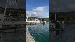 Schifffahrt Velden am Wörthersee Abfahrt Blick auf Pyramidenkogel kärnten 💚🇦🇹 Austria Carintia [upl. by Dame893]