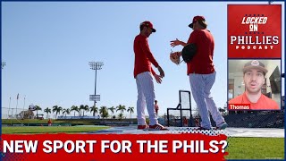 Theres A New Sport Thats Taking Over Philadelphia Phillies Spring Training [upl. by Haelahk484]