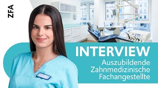 ZFA  Zahnmedizinische Fachangestellte  Azubi Interview mit Venesa [upl. by Fifine404]