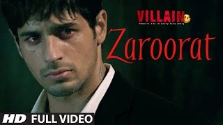 Zaroorat Full Video Song4K Ultra HD 3840x2160p  Ek Villain  Mithoon  Mustafa Zahid [upl. by Tandie]