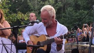 Sting  Live at Sting’s Tuscana house “Il Palagio” [upl. by Isaac]