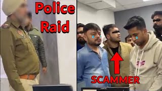 SCAM Call Center GETS ARRESTED LIVE [upl. by Zertnom]