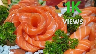 Sashimi Salmon flowers [upl. by Justen]