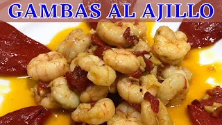 GAMBAS AL AJILLO la Receta que los RESTAURANTES no QUIEREN que CONOZCAS [upl. by Sula]