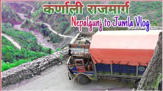 Nepalganj to Jumla  Full Vlog  Nepali Truck Driver  Zunge Daai [upl. by Minetta]