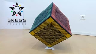 WORLD RECORD 33x33x33 RUBIKs CUBE [upl. by Kylen831]