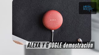 Cual es mejor Google Home o Alexa [upl. by Demmahum817]