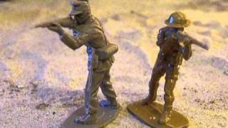 Plastic Toy Soldier review 15  Airfix Africa Korps amp 8th Army [upl. by Stempson696]