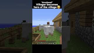 Villager said he wanted to do it again tomorrow 🤔  minecraft minecraftshorts minecraftmemes [upl. by Ruenhcs283]