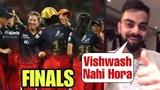 Virat Kohli Amazing Reaction After Rcb Reached Wpl Final ll Smriti Mandhana [upl. by Irah]