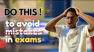 Top 5 Deadly Mistakes to Avoid on Your Exam Today [upl. by Fatsug]