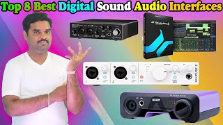 ✅ Top 8 Best Audio Interface In India 2024 With Price Digital Audio Interface Review amp Comparison [upl. by Xel]