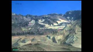 Mount St Helens Runaway Glacier A timelapse video of Crater Glacier [upl. by Mossman]