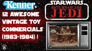 KENNER STAR WARS RETURN OF THE JEDI VINTAGE COMMERCIALS 12 FAVORITES kennerstarwars retrotoys [upl. by Seyah289]