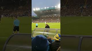 Leeds United Daniel Farke at Elland Road against QPR leedsunited championship football leeds [upl. by Adyela139]