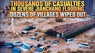 Horrific Flood Disaster in Jianchang China Funeral Homes Overwhelmed [upl. by Pauli]