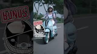 Bajet anda untuk beli vespa kurangmeding beli ini aja keeway shiny [upl. by Natan]