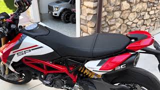 2023 Ducati Hypermotard 950 SP amp SC Project SC1 Carbons Installed and Soundcheck [upl. by Niaz]