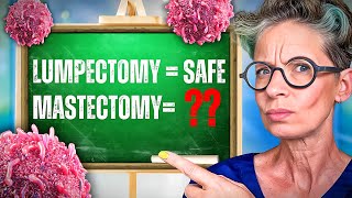 what is the best for breast cancer mastectomy or lumpectomy Dr Liz Reveals [upl. by Omik616]