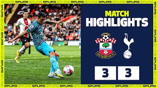 Late penalty controversy STUNS Spurs as Saints fight back  HIGHLIGHTS  Southampton 33 Spurs [upl. by Enicar]