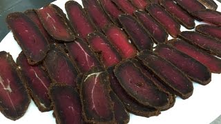 How To Make PastirmaBasturma Cured Beef [upl. by Elleda]