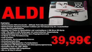 TEST  Aldi Drohne  Jamara Altitude JQC 3999€ [upl. by Halimeda]