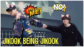 Jikook Being Jikook  BTS Jimin and Jungkook Moments [upl. by Suelo]