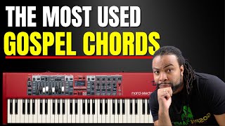 The MOST POPULAR Gospel Piano Chord Progression [upl. by Bette-Ann]