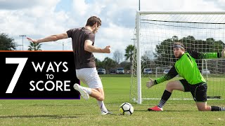 7 Ways to Score MORE GOALS in SOCCERFOOTBALL [upl. by Teeter]