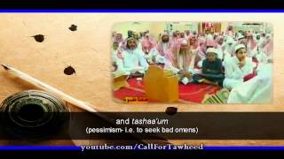 Aqeedah Doctrine  Part 2  Shaykh Dr Saalih ibn AbdAllaah ibn Fawzan alFawzaan [upl. by Marra461]