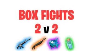 Fortnite box fights 2v2 Cave 9 [upl. by Laurette]