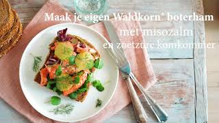 Waldkorn® met misozalm en zoetzure komkommer [upl. by Fauman]