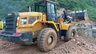 Dozer Excavator and Tipper are working on road construction  Dozer Working Vidio Rdmax4Yt [upl. by Drarej]