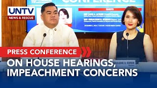 House of Representatives Press Conference on House hearings and Impeachment concerns  Dec 3 2024 [upl. by Guthry687]