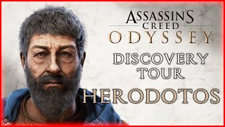 Assassins Creed Odyssey Discovery Tour  HERODOTOS First Person View [upl. by Novonod]