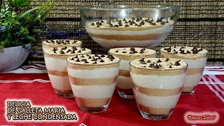 Postre fácil económico y deliciosocremosito con leche y maicena [upl. by Joice]