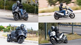 Zontes ZT250E vs QJ Fort 250 delieminn zontes fort250 zt250e scooter motocycle motovlog [upl. by Frayne412]