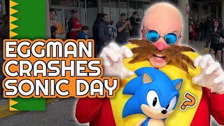 Eggman CRASHES Sonic Day  Sonic the Hedgehog [upl. by Yenahs]