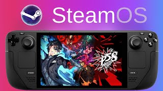 Persona 5 Strikers  Steam Deck  Steam OS 36 [upl. by Dierolf457]